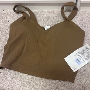 New with tax Lululemon Athletica Tan Top